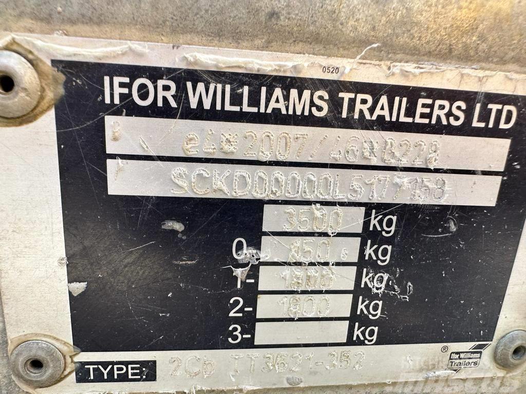 Ifor Williams TT3621 Trailer Rimorchi ribaltabili