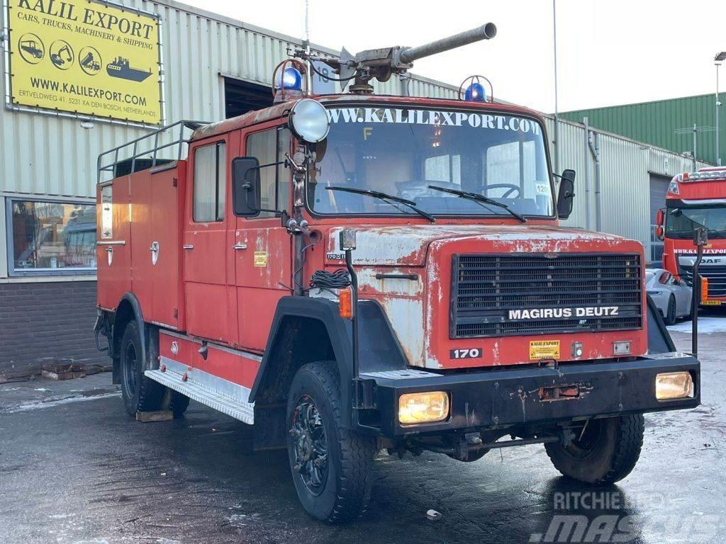 Magirus Deutz 170 Fire Fighting Truck 4x4 Complete truck G Camion Pompieri