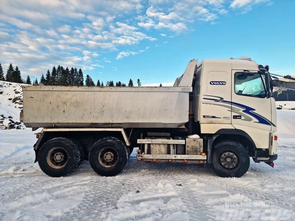 Volvo FH16 660 *6x4 *FULL STEEL *MAUR *RETARDER *VIDEO Camion ribaltabili