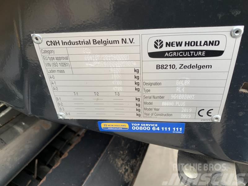 New Holland BIGBALER 890 RC PLUS Presse quadre