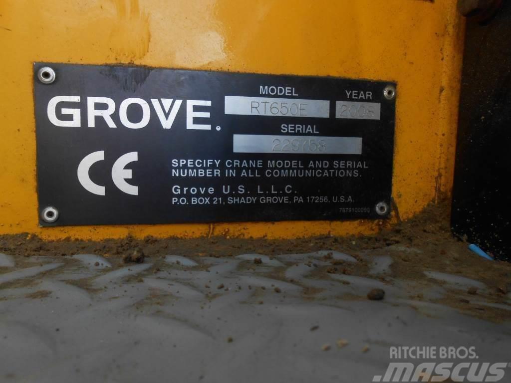 Grove RT 650 E Gru per terreni difficili