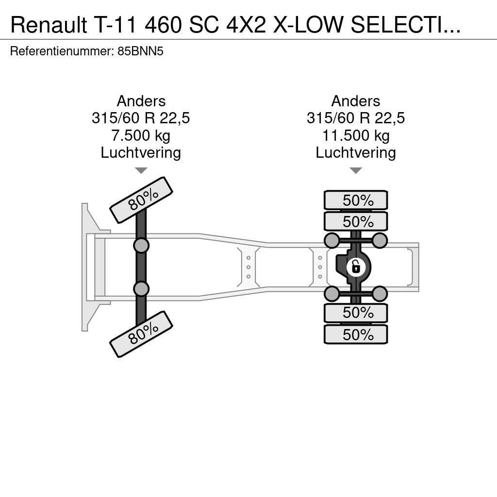 Renault T-11 460 SC 4X2 X-LOW SELECTION, HEFSCHOTEL, HYDRA Motrici e Trattori Stradali