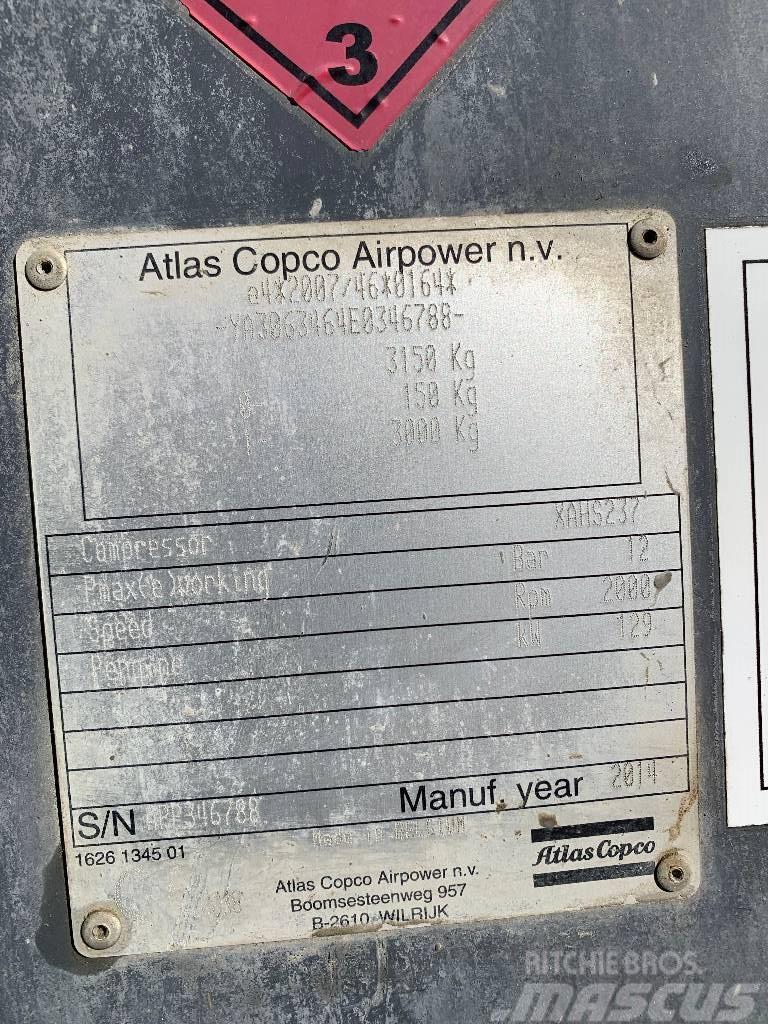 Atlas Copco XAHS 237 Compressori