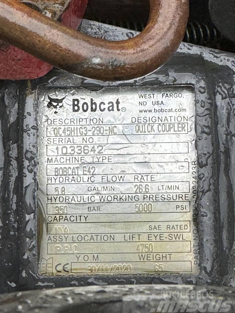 Bobcat 3xStück Schnellwechsler E 42 Accoppiatori rapidi