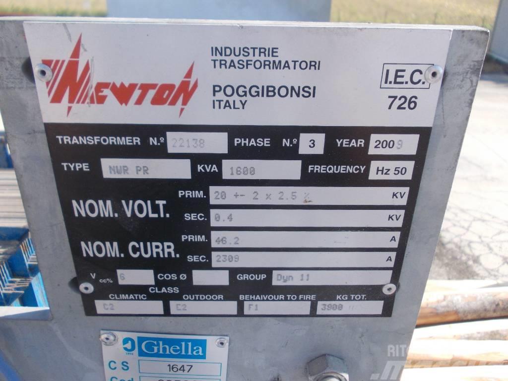  Newton Trasformatore NWR PR 1600KVA Componenti elettroniche