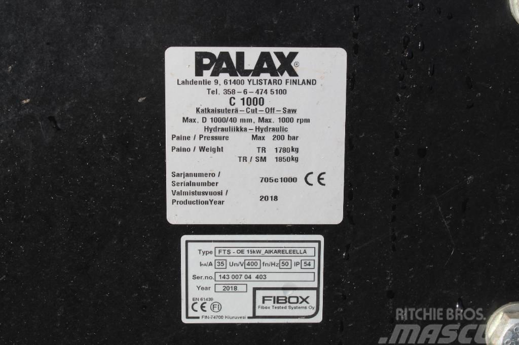Palax C1000 Pro+ Firewood Processor Segatronchi e spaccalegna