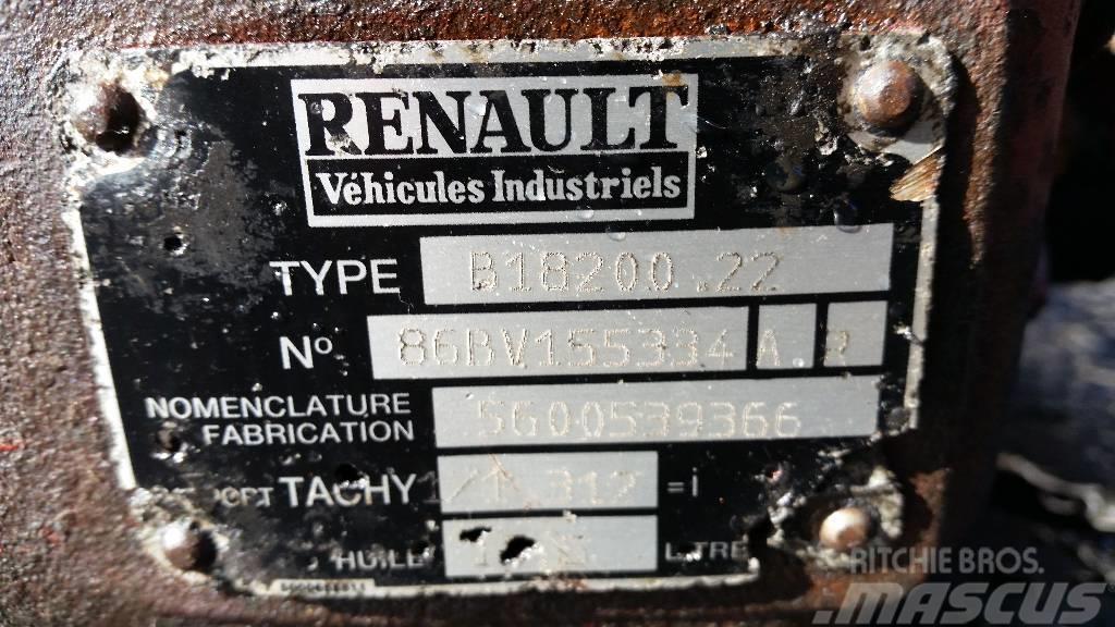 Renault B18200.22 Scatole trasmissione