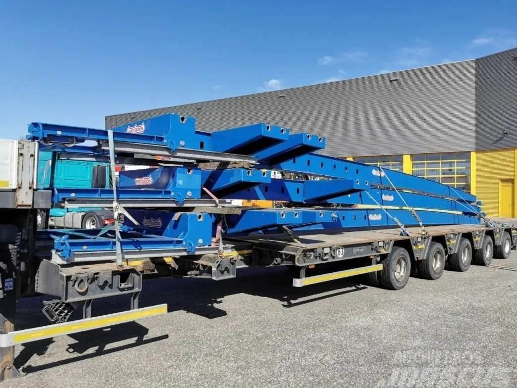Nooteboom Super Wing Carriers extensions for tranport of win Semirimorchio a pianale