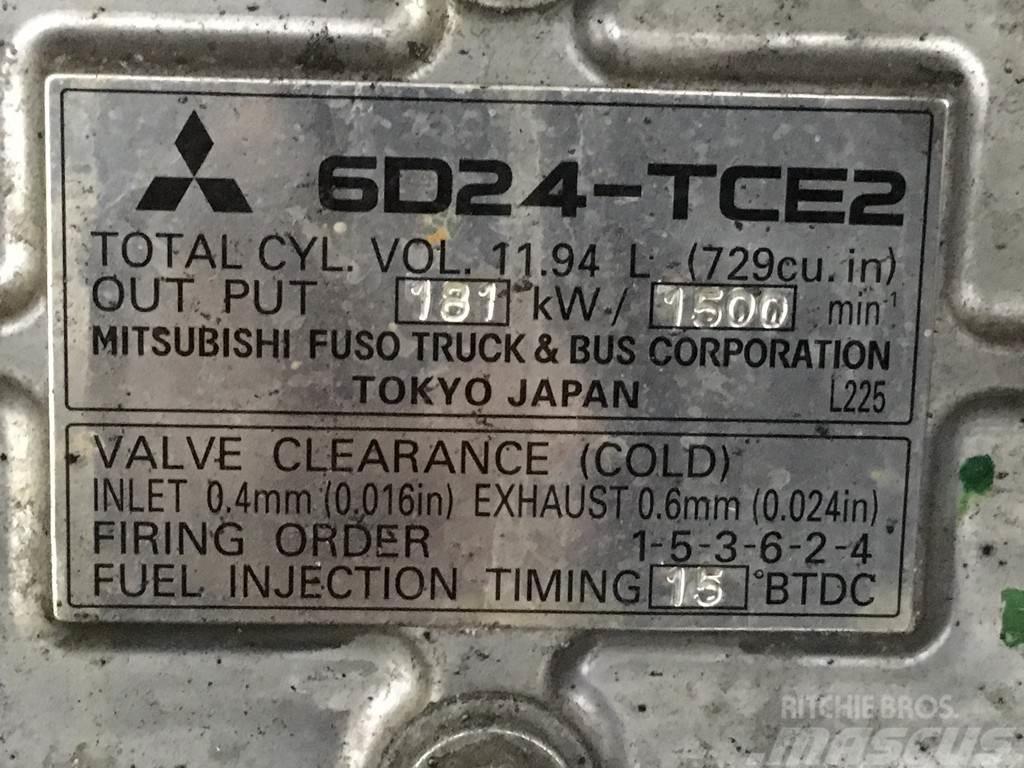 Mitsubishi 6D24-TCE2 USED Motori
