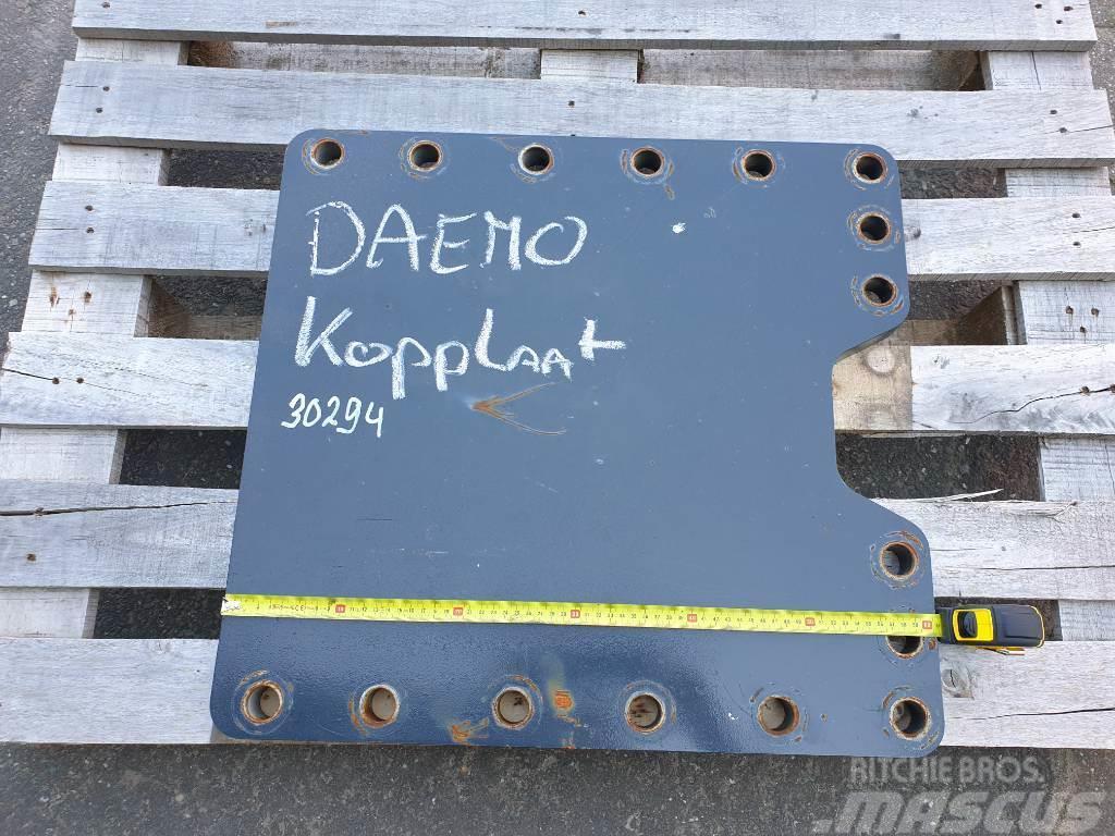Daemo Head plate DMC330R rotating crusher shear Accoppiatori rapidi