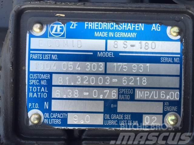 ZF 8S180 Ecomid 1304 054 303 Getriebe Scatole trasmissione