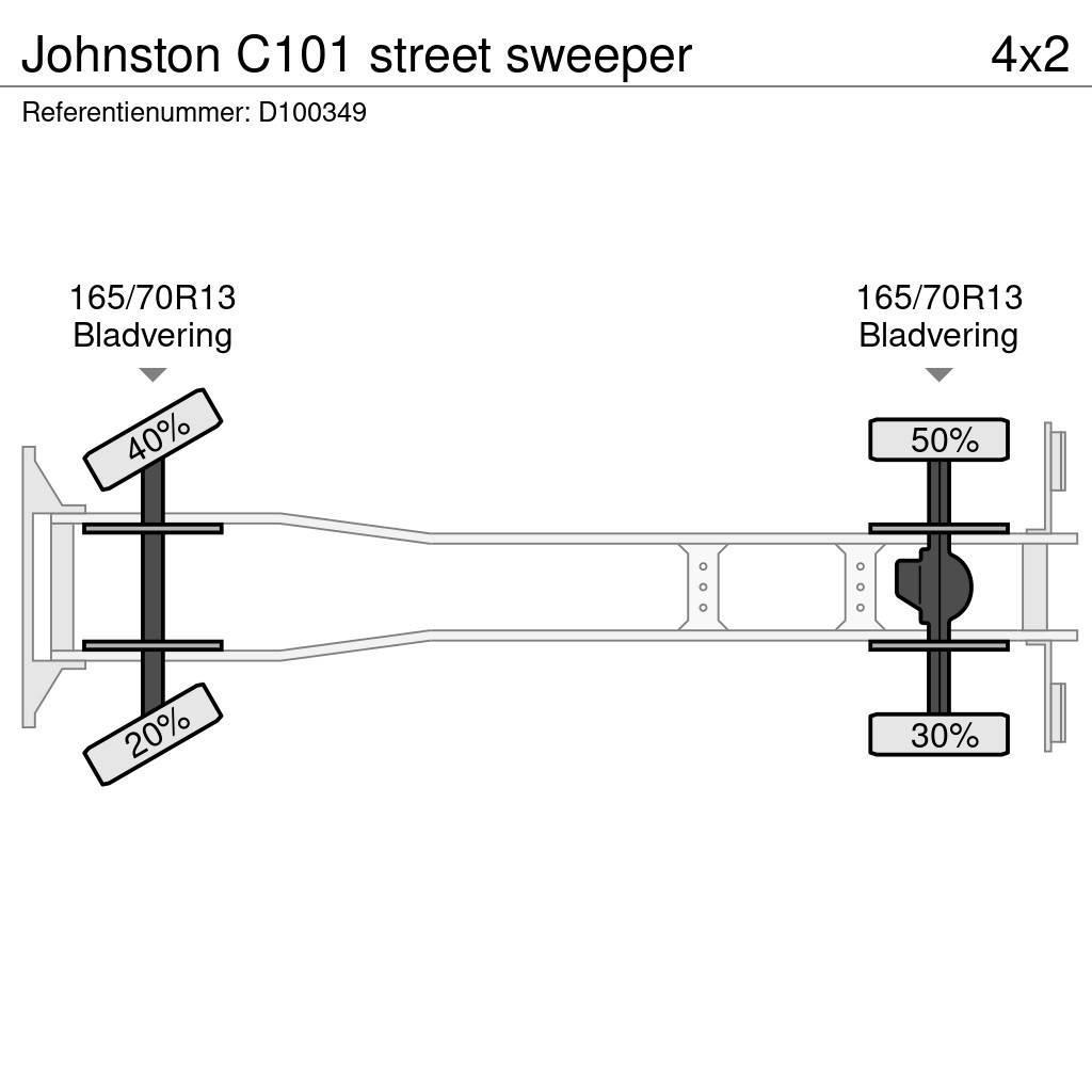 Johnston C101 street sweeper Camion autospurgo