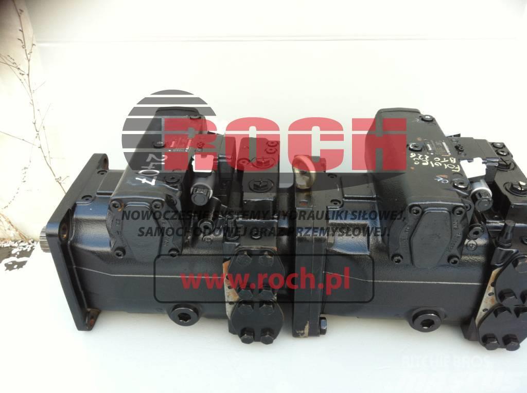 Tana OY  G450 G500 Rexroth Pompa Pump A4V+A4V Componenti idrauliche