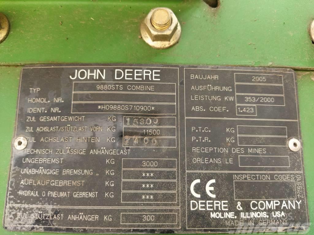 John Deere 9880 i STS Mietitrebbiatrici