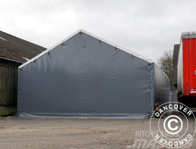 Dancover Storage Shelter Titanium 8x18x3x5m PVC Telthal Altro
