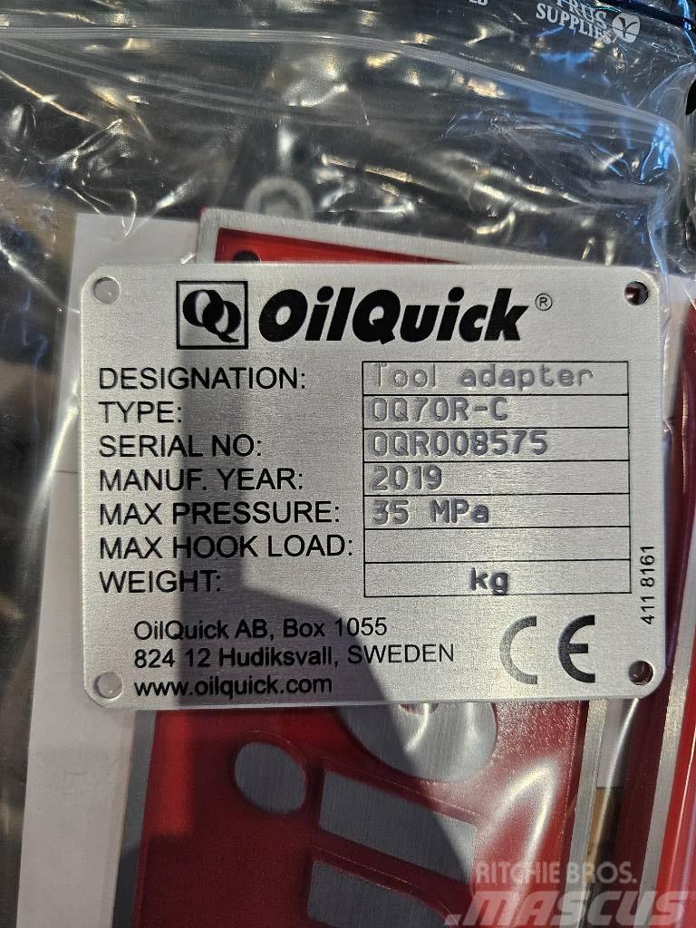 OilQuick OQ70R-C Accoppiatori rapidi
