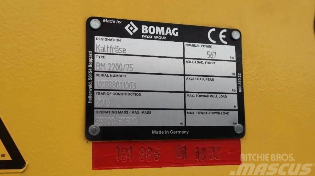 Bomag BM 2200/75 | COLD PLANER | NEW CONDITION! Altro