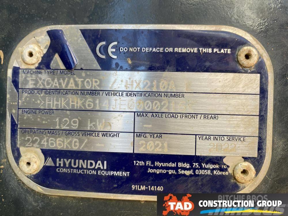 Hyundai HX210AL Escavatori cingolati