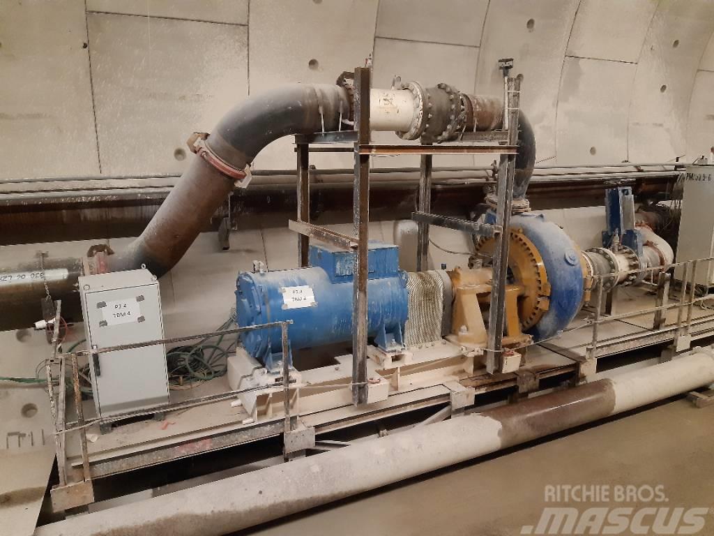  Slurry pump set / Pompe marinage Warman Pompa idraulica