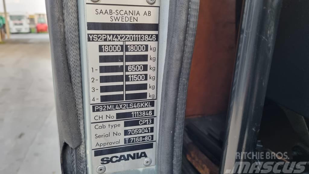 Scania 92H 300 4x2 stake body - spring Camion con sponde ribaltabili