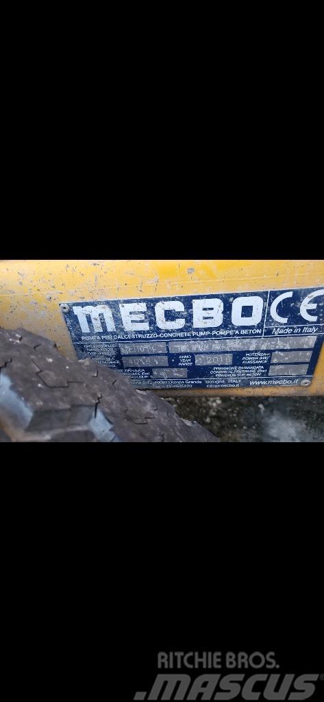 Mecbo Getto p 4. Autopompe per calcestruzzo