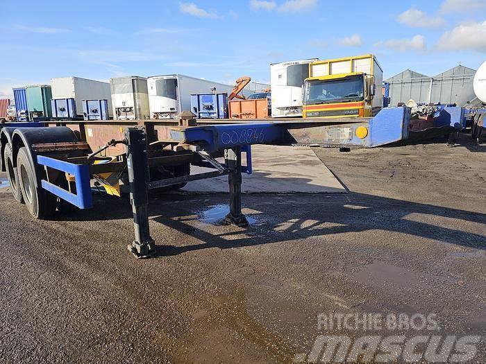 Köhler Elmshorn 2 axle | 20 foot | container chassis | st Semirimorchi portacontainer