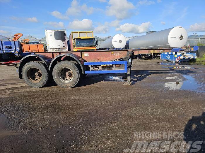 Köhler Elmshorn 2 axle | 20 foot | container chassis | st Semirimorchi portacontainer