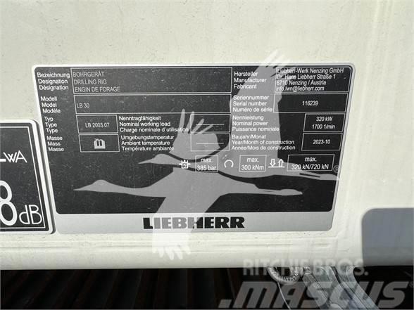 Liebherr LB30 Perforatrici di superficie