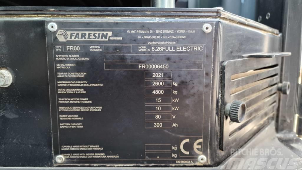 Faresin F6.26 E Sollevatori telescopici