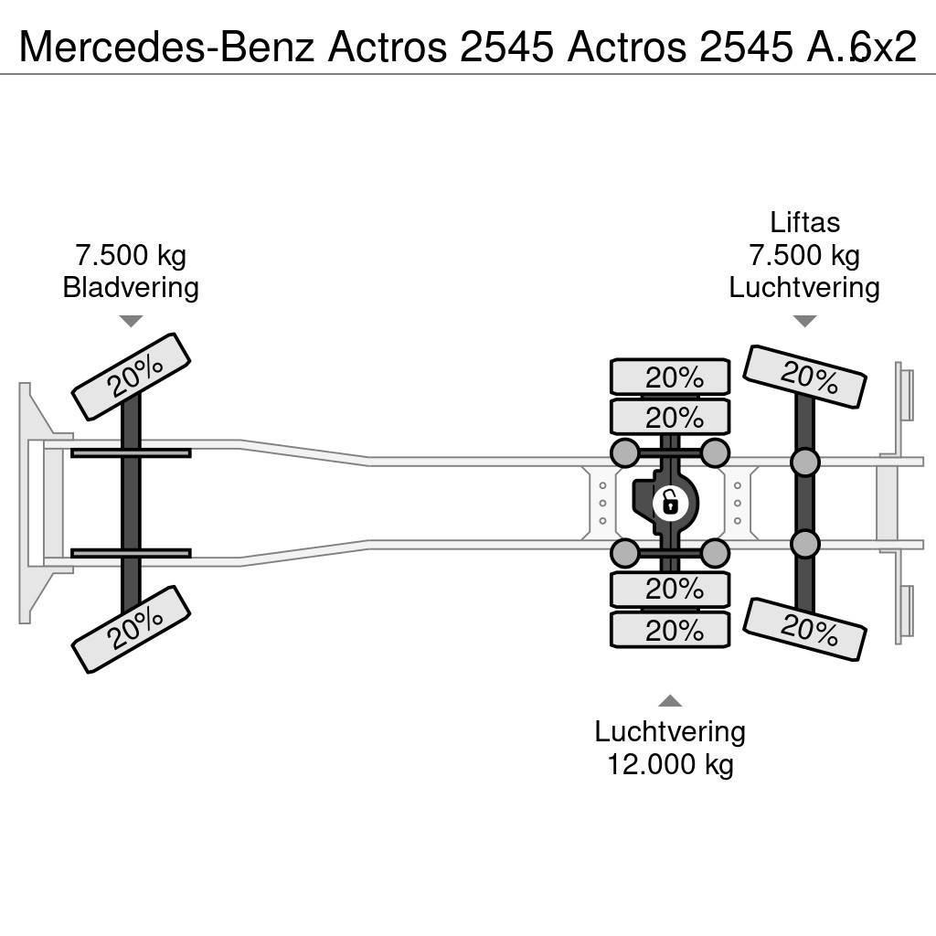 Mercedes-Benz Actros 2545 Actros 2545 Abrollkipper 6x2 ADR EU6 A Camion altro