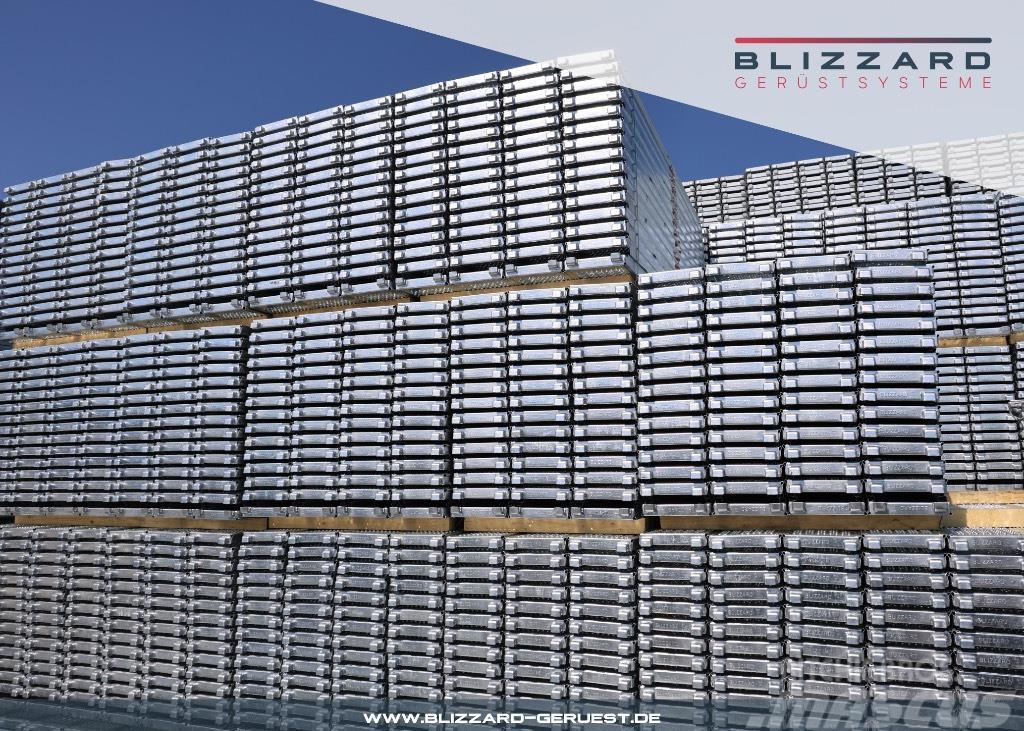  190,69 m² Neues Blizzard S-70 Arbeitsgerüst Blizza Ponteggi e impalcature