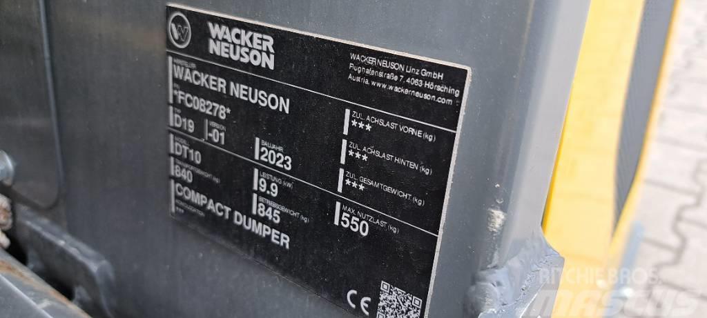 Wacker Neuson DT10 Dumper cingolati