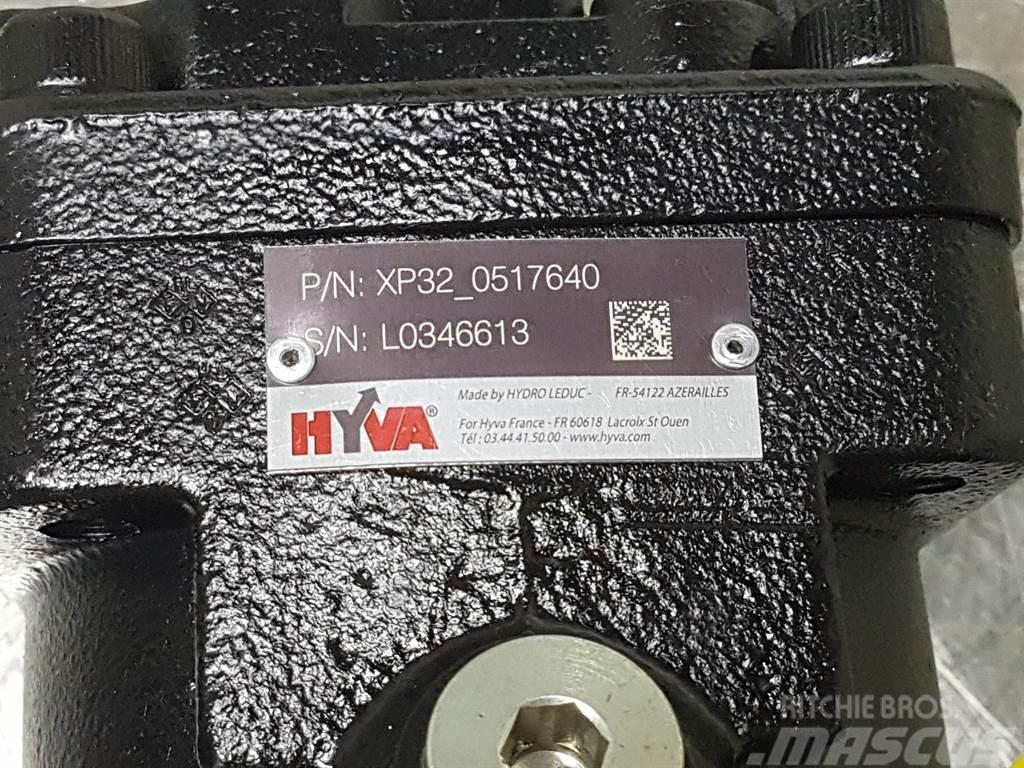 Hyva XP32_0517640-Hydraulic motor/Hydraulikmotor Componenti idrauliche