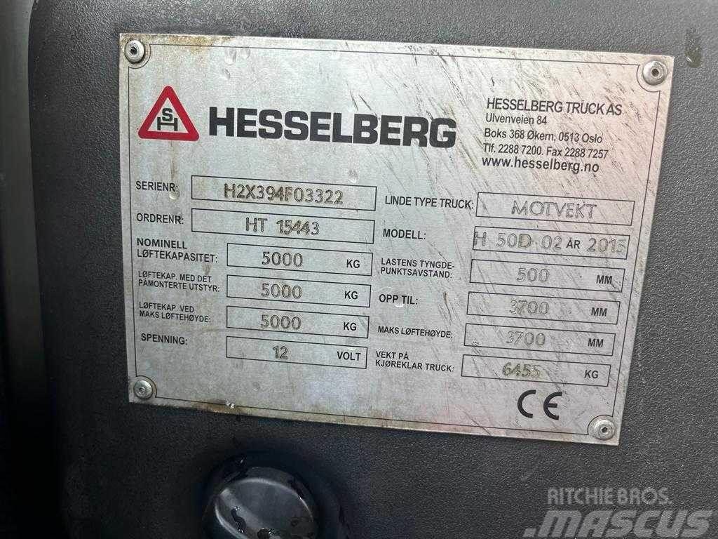 Linde H50D-02 5 TON / 5 METERS Carrelli elevatori diesel