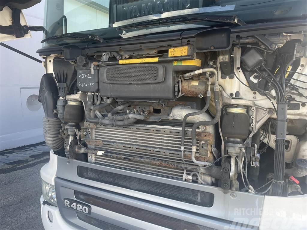 Scania R 420 4x2-3700 Topline + PM 12.5 S nosturi radioll Autogru