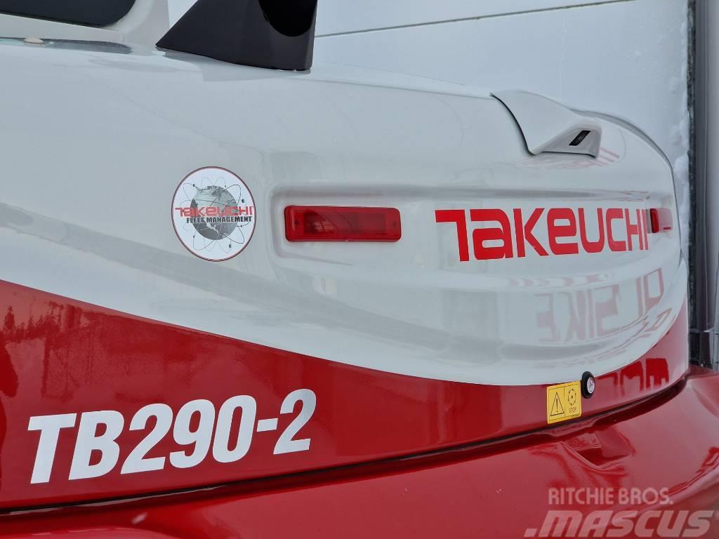 Takeuchi TB290-2 2PC med SMP rotortilt Miniescavatori