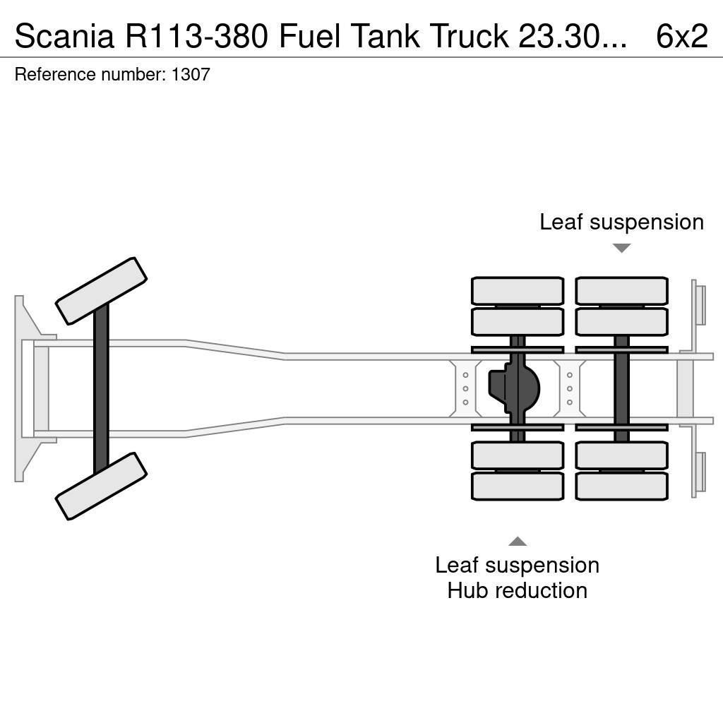 Scania R113-380 Fuel Tank Truck 23.300 Liters 10 Tyre Man Cisterna
