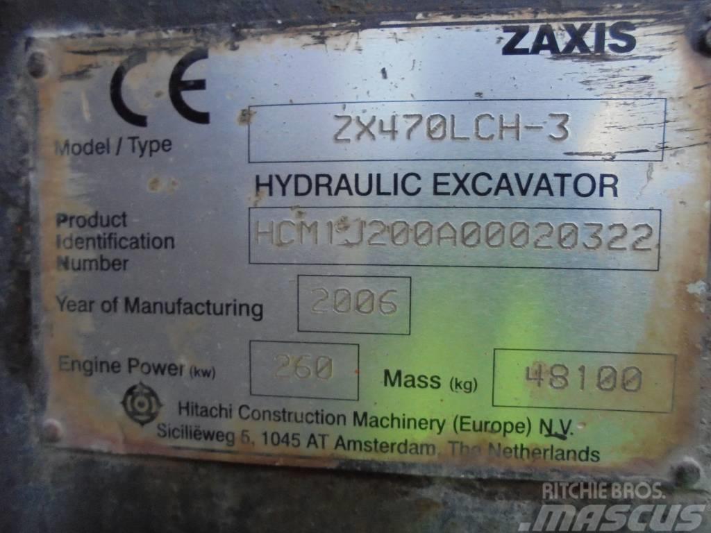 Hitachi ZX 470 LC H-3 Escavatori cingolati