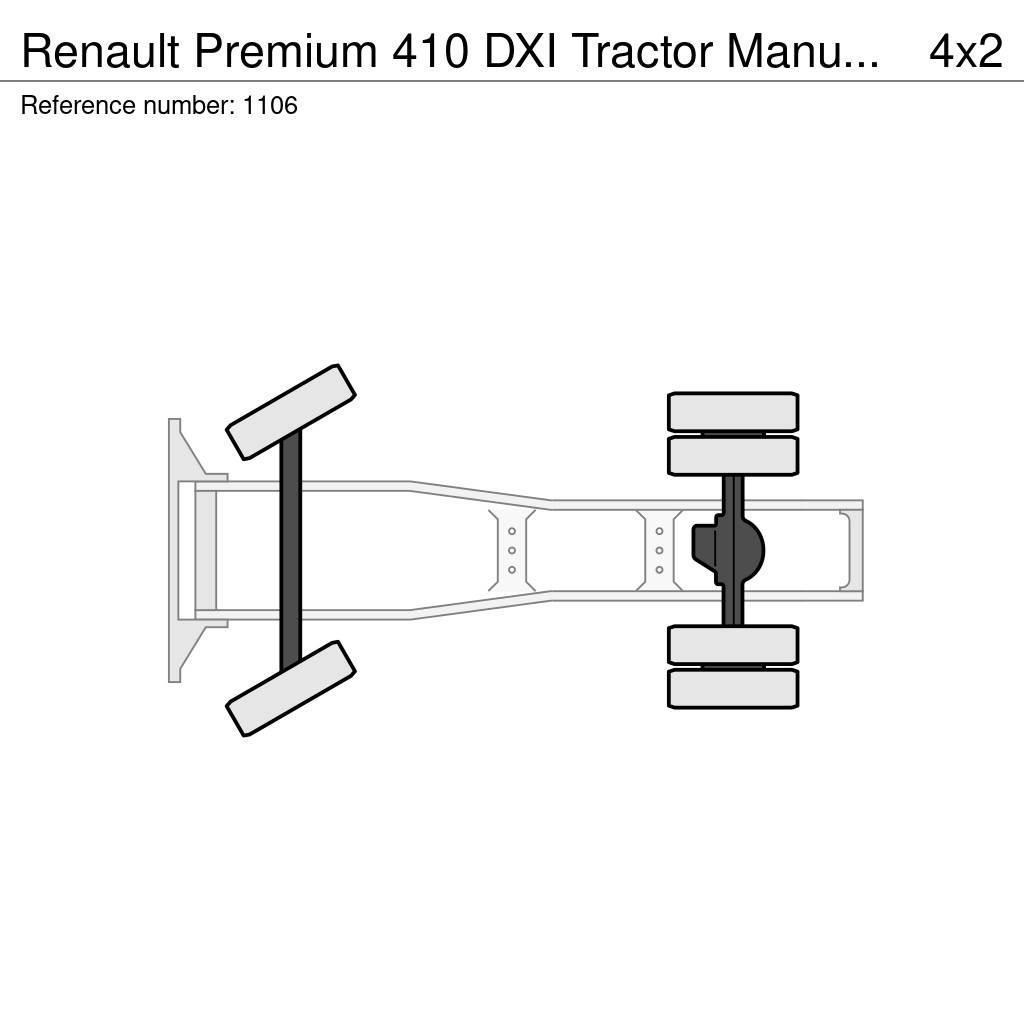 Renault Premium 410 DXI Tractor Manuel Gearbox Hydraulic I Motrici e Trattori Stradali
