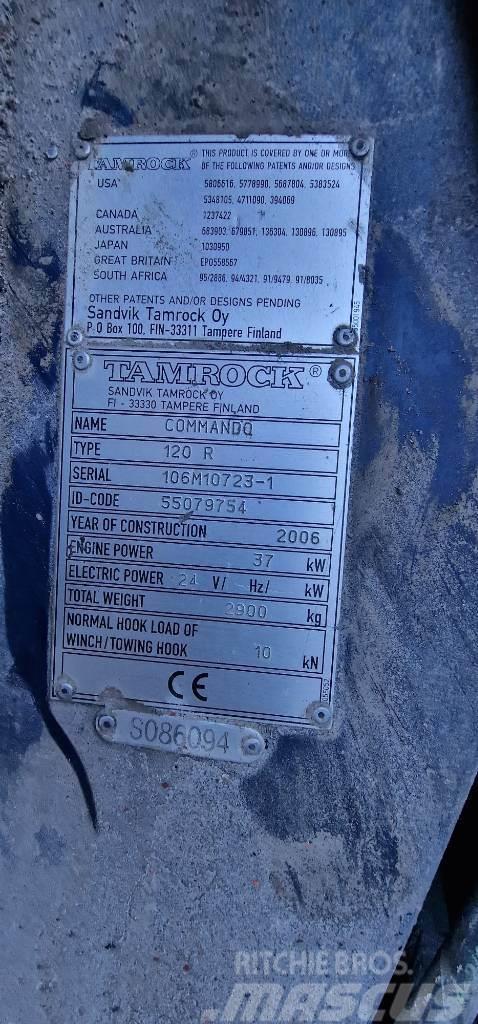 Tamrock Commando 120R Perforatrici di superficie