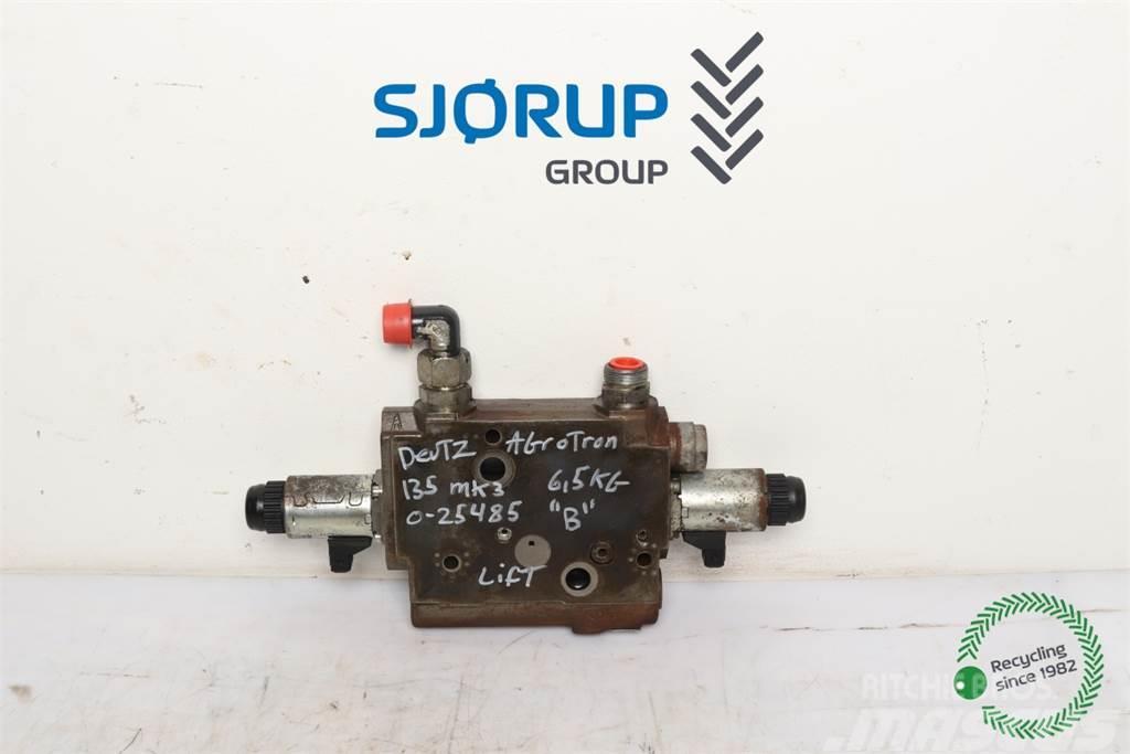 Deutz-Fahr Agrotron 135 Hydraulic lift valve Componenti idrauliche