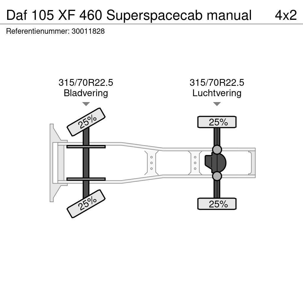 DAF 105 XF 460 Superspacecab manual Motrici e Trattori Stradali