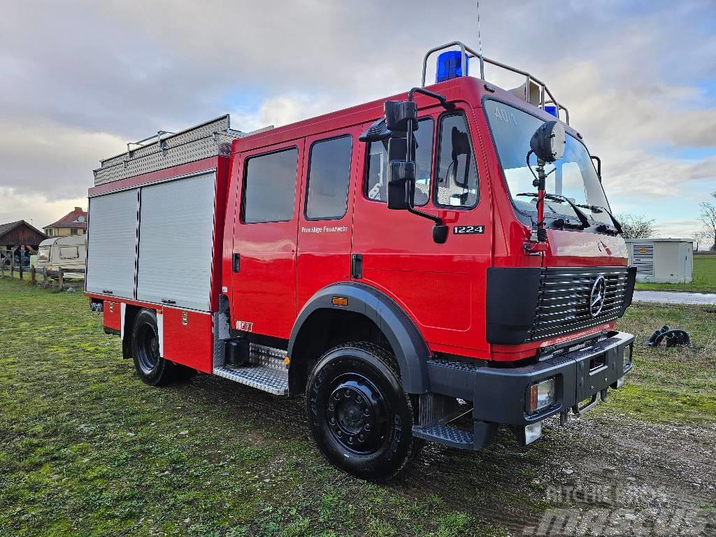 Mercedes-Benz 1224 AF 4x4  Feuerwehr Autobomba Firetruck Camion Pompieri
