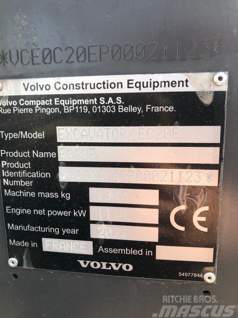 Volvo EC 20 E Miniescavatori