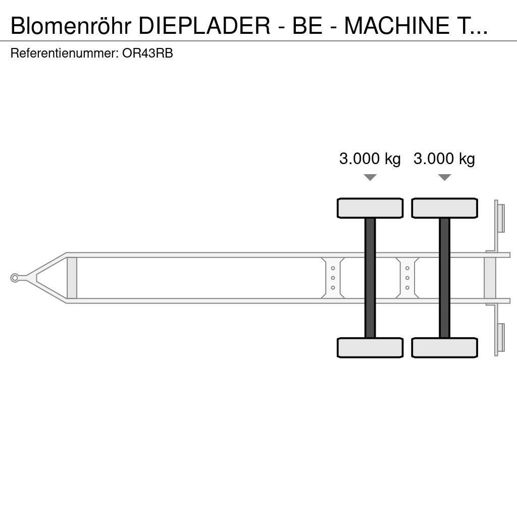  Blomenrohr DIEPLADER - BE - MACHINE TRANSPORT Caricatore basso