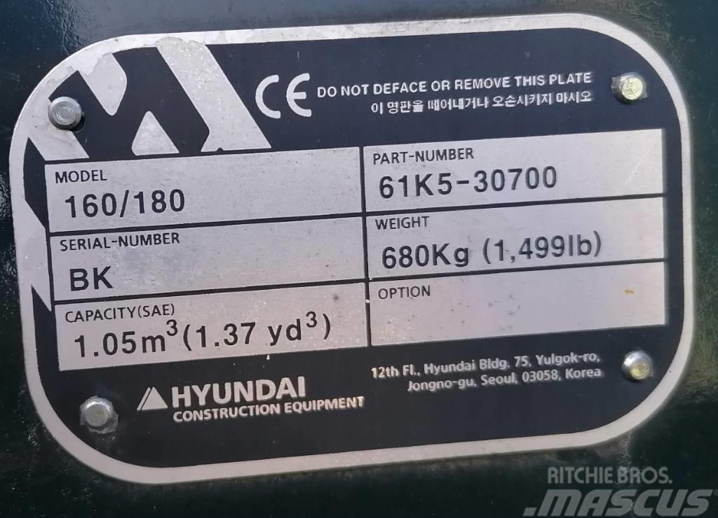 Hyundai 1.05m3_HX180 Benne