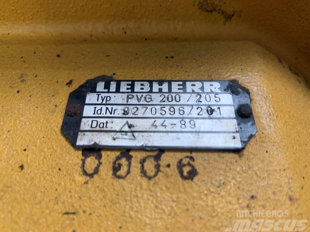Liebherr L 541 - PVG200/ 205 - Transmission/Getriebe Trasmissione