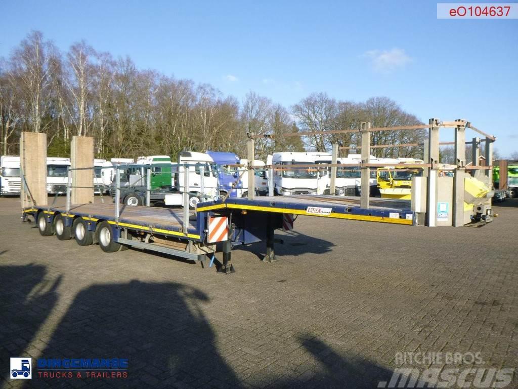 Faymonville 4-axle semi-lowbed trailer 60 t + ramps Semirimorchi Ribassati