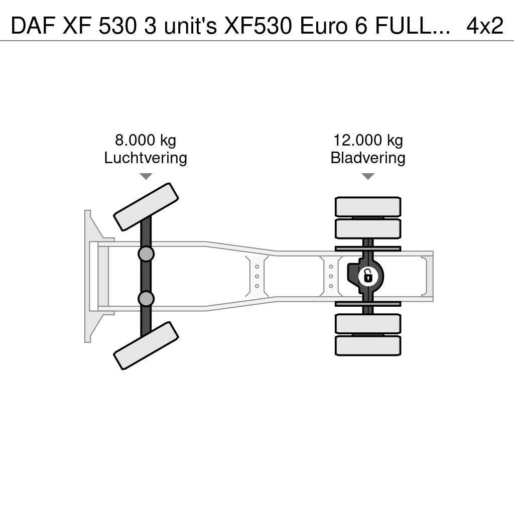 DAF XF 530 3 unit's XF530 Euro 6 FULL-SPOILER ZF-Intar Motrici e Trattori Stradali