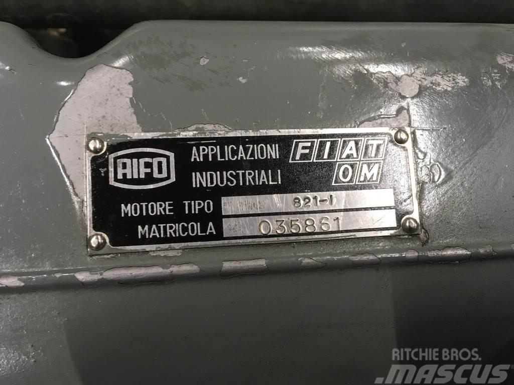 Fiat 821-I GENERATOR 110KVA USED Generatori diesel